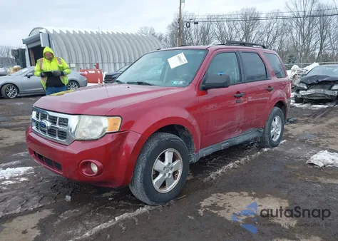 2011 Ford Escape Xlt из США, поврежденный, VIN 1FMCU9D7XBKA78219
